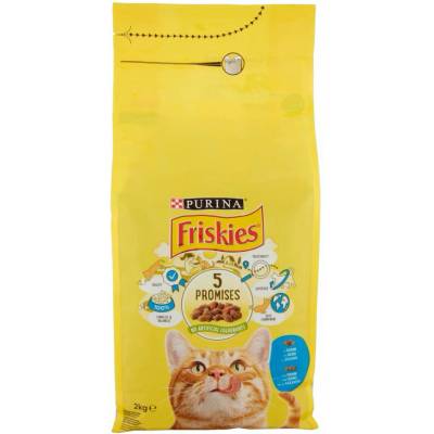 Friskies s lososom tuniakom a zeleninou 2 kg