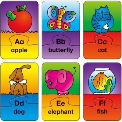 Galt Toys Galt - Пъзел Английската азбука