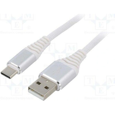 Gembird CC-USB2B-AMCM-2M-BW2 USB 2.0 USB A vidlice USB C vidlice zlacený