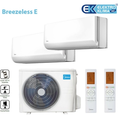 Midea Multi Breezeless E 3,5 kW + Breezeless E 3,5 kW