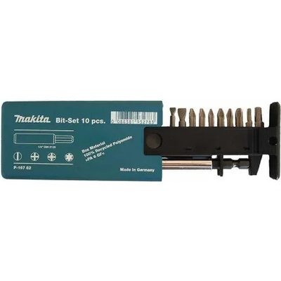 Makita Комплект битове Makita PH/PZ/TX/SB с магнитен държач 1/4", 11 бр