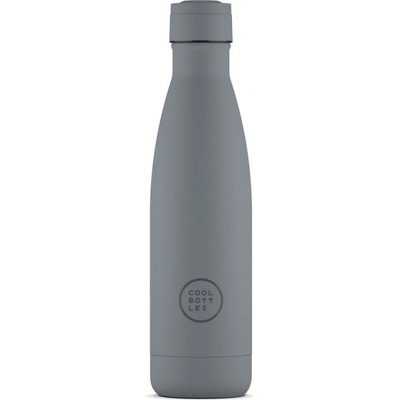 Cool Bottles Termo fľaša z nerezovej ocele Pastel Grey trojvrstvová 500 ml