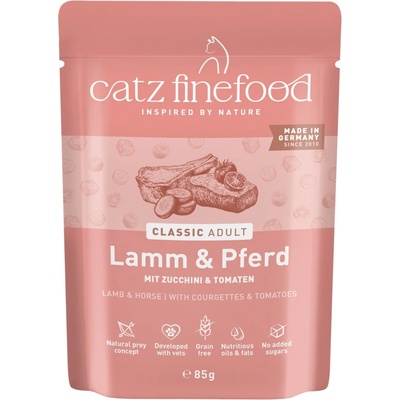 Catz Finefood jehněčí a koňské 16 x 85 g
