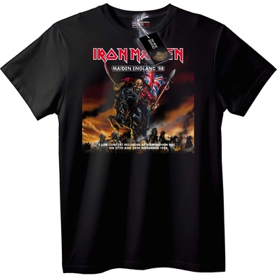 NOONEBRAND Тениска Iron Maiden '88 Концерт - XXS, White