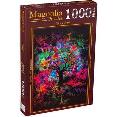 Magnolia Пъзел Magnolia от 1000 части - Цветно дърво (2331)