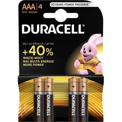 Duracell Basic AAA 4ks 10PP100005