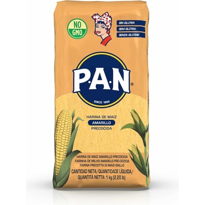 P.A.N. Kukuřičná mouka žlutá 1 kg