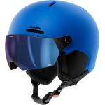 Alpina Детска ски каска Alpina Kid's Zupo 2 Visor Q-Lite S2 Ski helmet - Blue Matt / Blue - размер 48-52 cm (418-1503-0211)