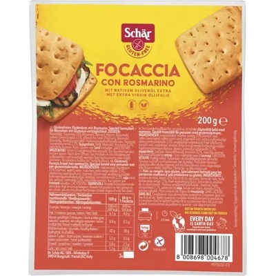 Schär Focaccia pečivo s rozmarýnem bez lepku 200 g