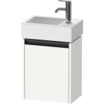 Duravit Ketho. 2 - Шкафче за умивалник 44x36x24 см, 1 врата, панти отляво, матово бяло K25071L18180000 (K25071L18180000)