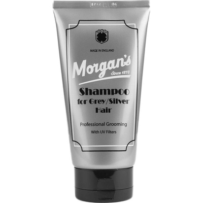 Morgan's Shampoo for Grey & Silver Hair 150 ml Šampon na šedé a odbarvené vlasy proti žloutnutí