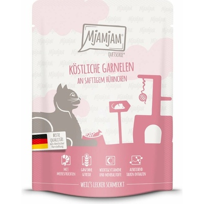 MjAMjAM Quetschie krevety na šťavnatém kuřeti 24 × 300 g