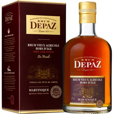 Depaz Port Cask Finish 45% 0,7 l (čistá fľaša)