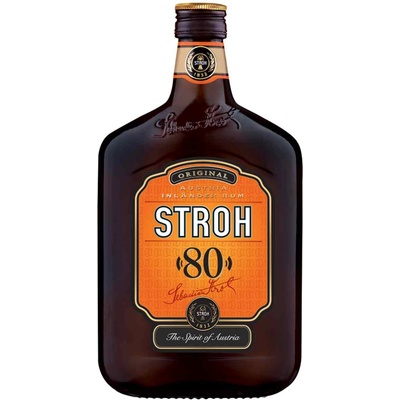 Stroh 80° 80 % 0,5 l (čistá fľaša)