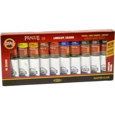Koh-i-noor Souprava olejových barev Prague 10 x 40 ml Krajina 01617S1002 Koh-i-noor – Zboží Dáma