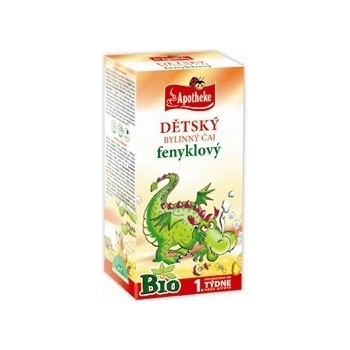 Apotheke Bio bylinný feniklový 20 x 1,5 g