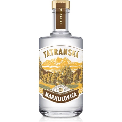 Tatranská Marhuľovica 42% 0,7 l (čistá fľaša)