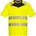 Portwest hi-vis dx413 / Светлоотразителна еластична риза - hv жълто/черно s (dx413ybrs)