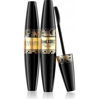 Eveline Cosmetics Mascara Revel Lashes False Lash Effect Deep Black 10 ml