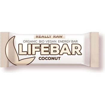 LifeFood - Lifebar кокосово блокче BIO, 47гр