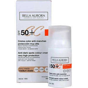 Bella Aurora Anti-Dark Spot Colour Cream SPF50+ 30ml - White (Medium Tone)
