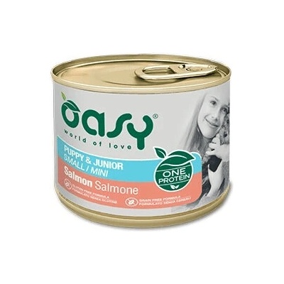 Oasy One Protein Puppy & Junior Small/Mini Salmon 200 g