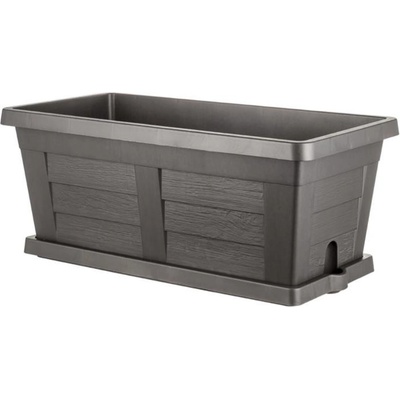 Bama truhlík Legno antracit 80 x 40 x 35 cm