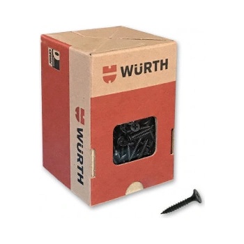 Image 1 of WURT Винт за гипсокартон Wurth с тромпетна глава PH самонарезен двойна резба 3.5x25 мм, 1000 бр. /опак. -018903525