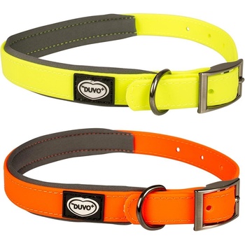 Duvo Plus Explor South PVC Neon - Регулируем нашийник неонов за кучета, с висока видимост, 40-65 см / 25 мм - оранжев