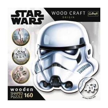 Trefl Wooden puzzle Star Wars 160 pcs. Stormtrooper Helmet Trefl 20188