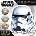 Trefl Wooden puzzle Star Wars 160 pcs. Stormtrooper Helmet Trefl 20188