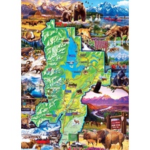 Masterpieces National Parks Grand Teton National Park 1000 dielov