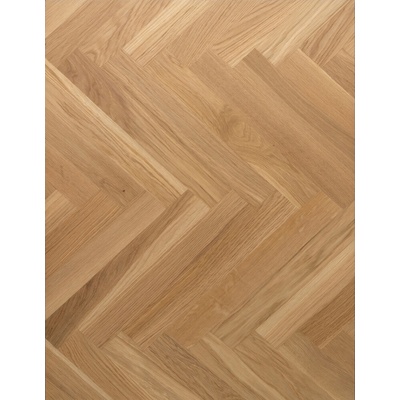 Dabex Herringbone Dub Standard bianco matný lak 2,058 m²
