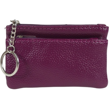 Виолетово портмоне - ключодържател
