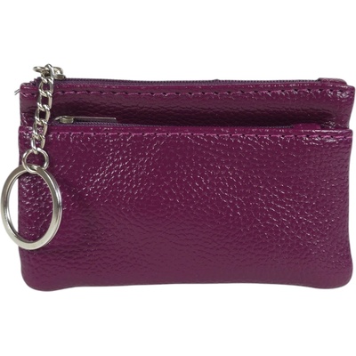 Виолетово портмоне - ключодържател