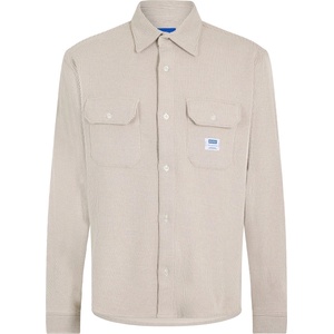 HUGO BOSS Риза с дълъг ръкав Boss Men's Ekynone Long Sleeve Oxford Shirt - Open White