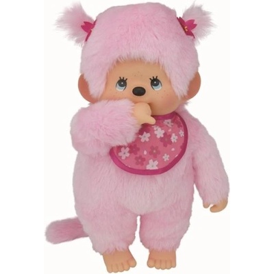 Monchhichi Мончичи момиче розово с лигавник 45см