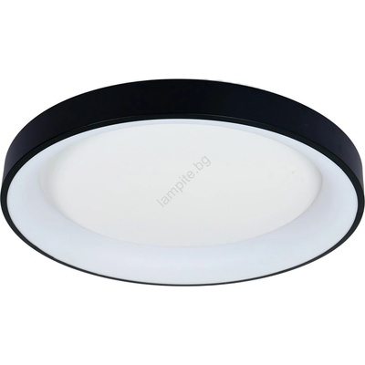 Brilagi - димируем LED плафон FALCON II LED/99W/230V Ø 60 cm черен +ДУ (BG2746)