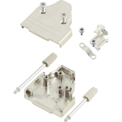 MH Connectors MHDM35-25-K 6560-0139-13 D-SUB pouzdro Pólů: 25 kov 45 ° stříbrná 1 ks