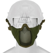! Invader Gear Mk.II Síťovaná ochranná maska na helmu FAST s chráničem tváří, olivová