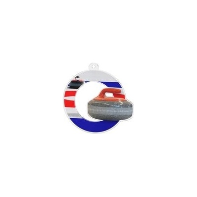 Poháry Bauer Akrylátová medaile MDA0020M67 Curling