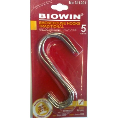 Háčky na uzení 5ks - BIOWIN – Zboží Dáma
