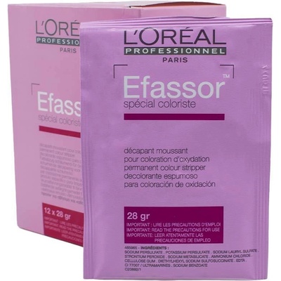 L'Oréal Efassor Odstraňovač barvy 12 x 28 g