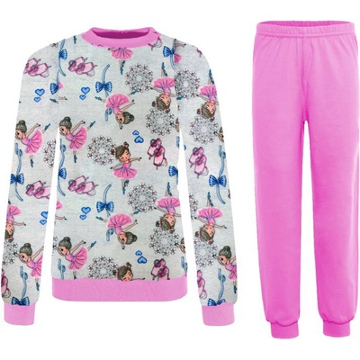 Jaks pyžamo baleríny růžové