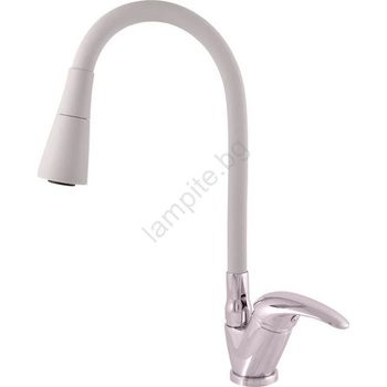 RAV SLEZÁK SA006.0/13S - Смесител за мивка SAZAVA 35, 6 см сив/лъскав хром (RV0053)