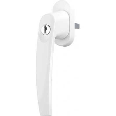 ROTO Okenní klika VICTORY uzamykatelná Barva: Bílá RAL 9016, Délka čtyřhranu: 35 mm – Hledejceny.cz