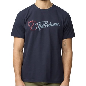 Fjällräven Мъжка тениска Fjällräven Archive Logo T-Shirt - Dark Navy - размер XS (216-8186-0111)