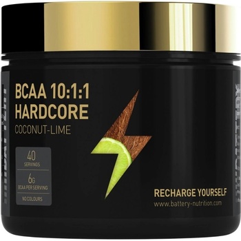 Battery BCAA 10: 1: 1 Hardcore [300 грама] Кокос и лимон