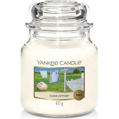 Yankee Candle Classic Clean Cotton 411 g