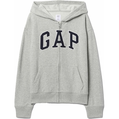 GAP V-FRCH Heritage Logo sivá čierna